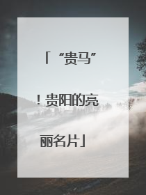 “贵马”！贵阳的亮丽名片