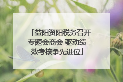 益阳资阳税务召开专题会商会 驱动绩效考核争先进位
