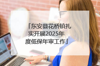 东安县花桥镇扎实开展2025年度低保年审工作