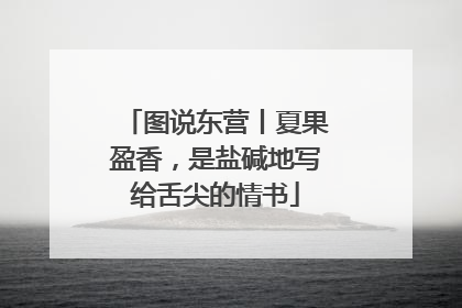 图说东营丨夏果盈香，是盐碱地写给舌尖的情书