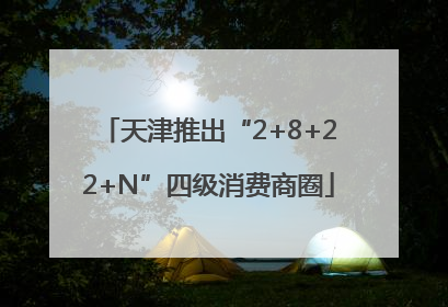 天津推出“2+8+22+N”四级消费商圈
