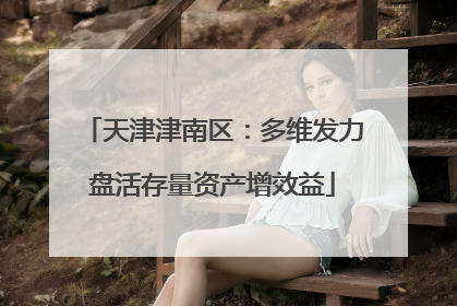 天津津南区：多维发力盘活存量资产增效益