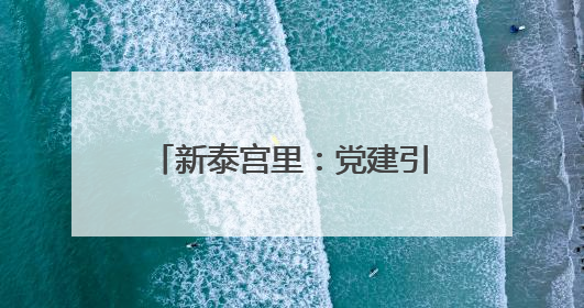 新泰宫里：党建引领“微治理” 点亮基层“网格红”