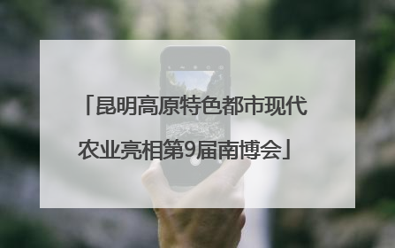 昆明高原特色都市现代农业亮相第9届南博会