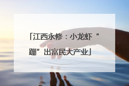 江西永修：小龙虾“蹦”出富民大产业