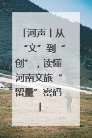 河声丨从“文”到“创”，读懂河南文旅“留量”密码