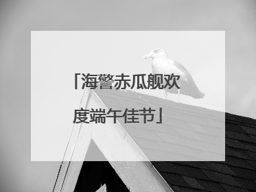 海警赤瓜舰欢度端午佳节