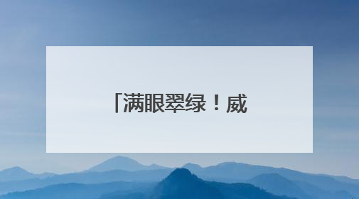满眼翠绿！威海步道变身“绿野仙踪”