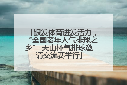 银发体育迸发活力，“全国老年人气排球之乡” 天山杯气排球邀请交流赛举行