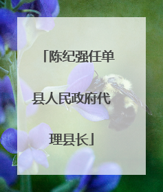 陈纪强任单县人民政府代理县长