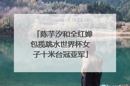 陈芋汐和全红婵包揽跳水世界杯女子十米台冠亚军