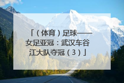 （体育）足球——女足亚冠：武汉车谷江大队夺冠（3）