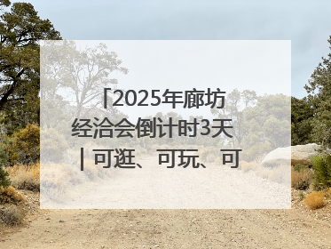 2025年廊坊经洽会倒计时3天｜可逛、可玩、可购，快来6街16巷逛市集
