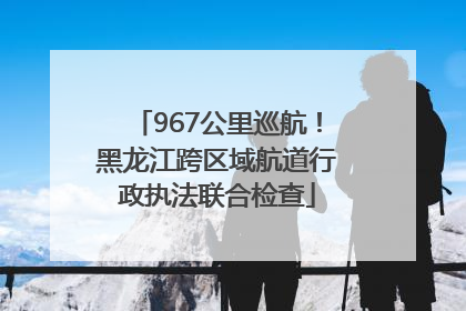 967公里巡航！黑龙江跨区域航道行政执法联合检查