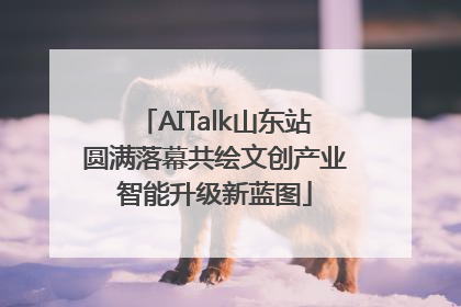 AITalk山东站圆满落幕共绘文创产业智能升级新蓝图