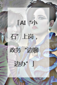 AI“小石”上岗，政务“边聊边办”